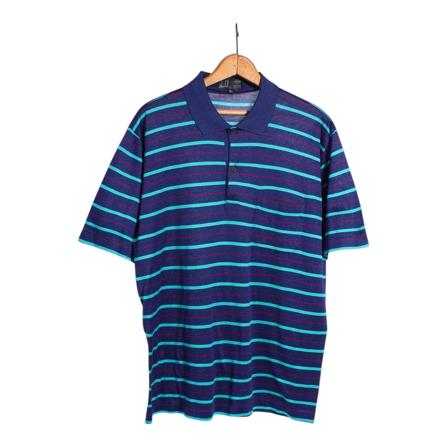 Dunhill mercerized cotton polo Made in italy🇮🇹 medium