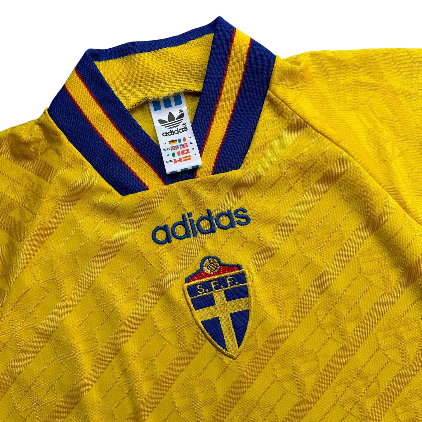 90s swedish SFF soccer jersey medium