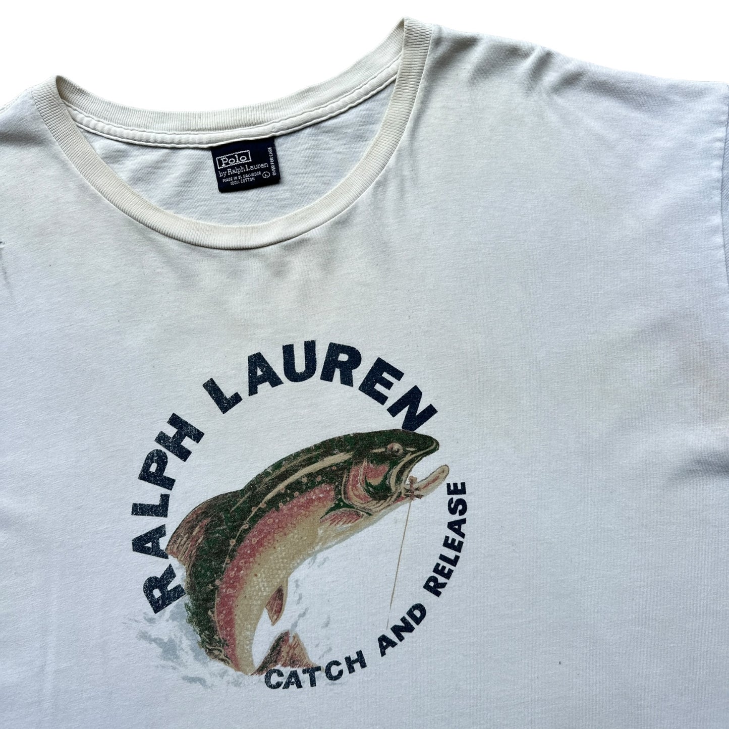 Polo Ralph Lauren catch and release trout tee XL