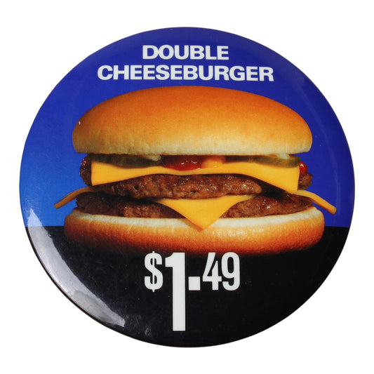 80s Mcdonald’s Pin double cheeseburger 1.49