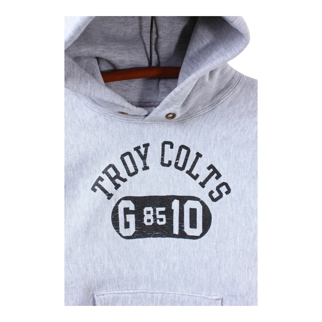 80s Champion reverse weave troy colts hoodie Small