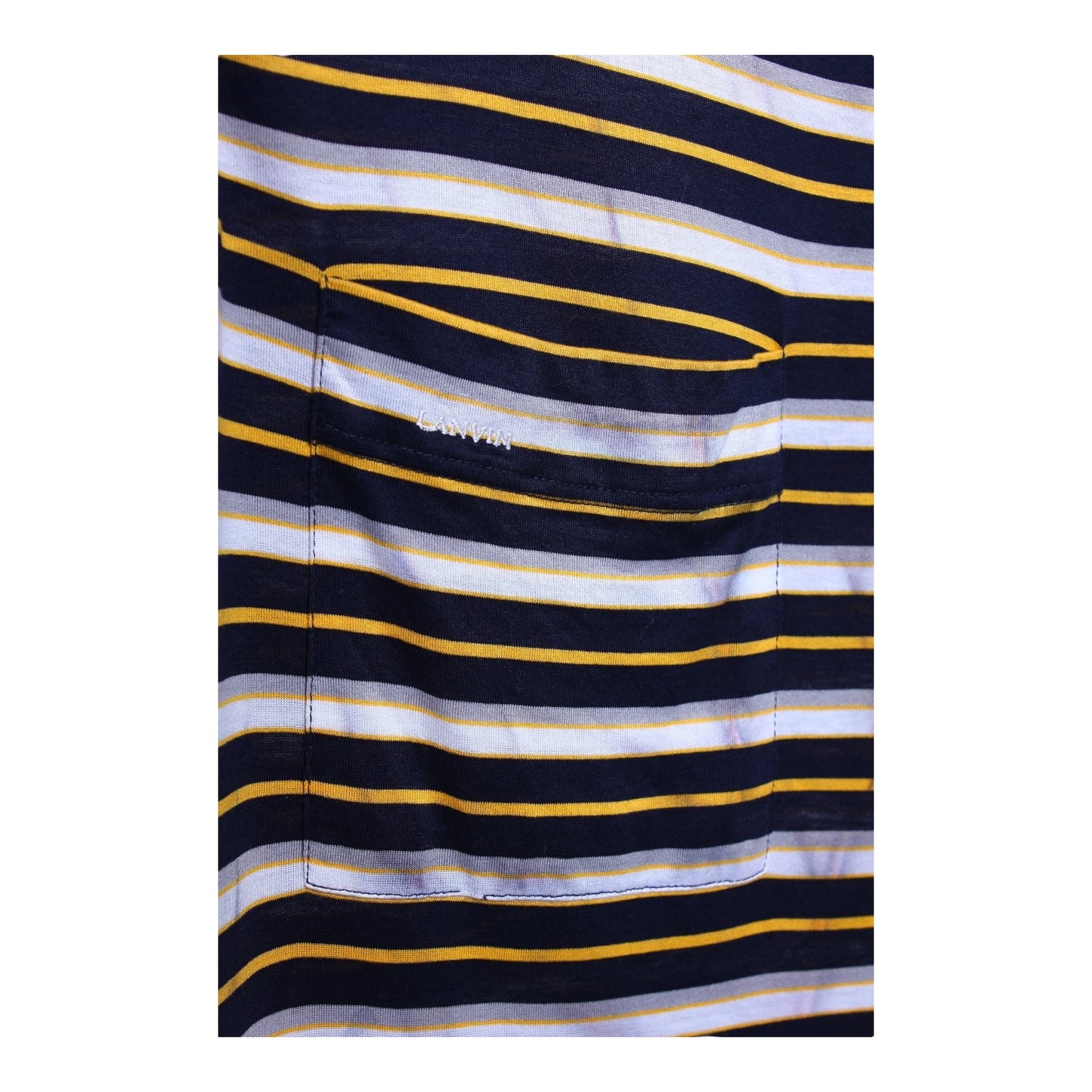 80s Lanvin pima cotton polo Small