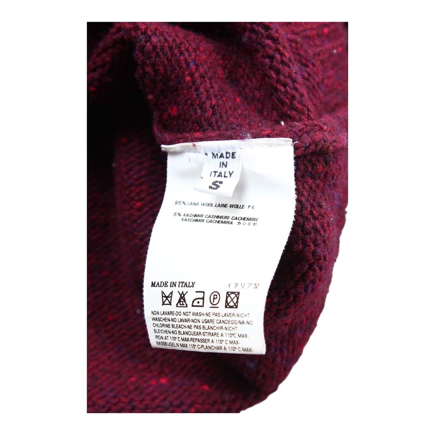 Maison martin Margiela wool/cashmere sweater  small