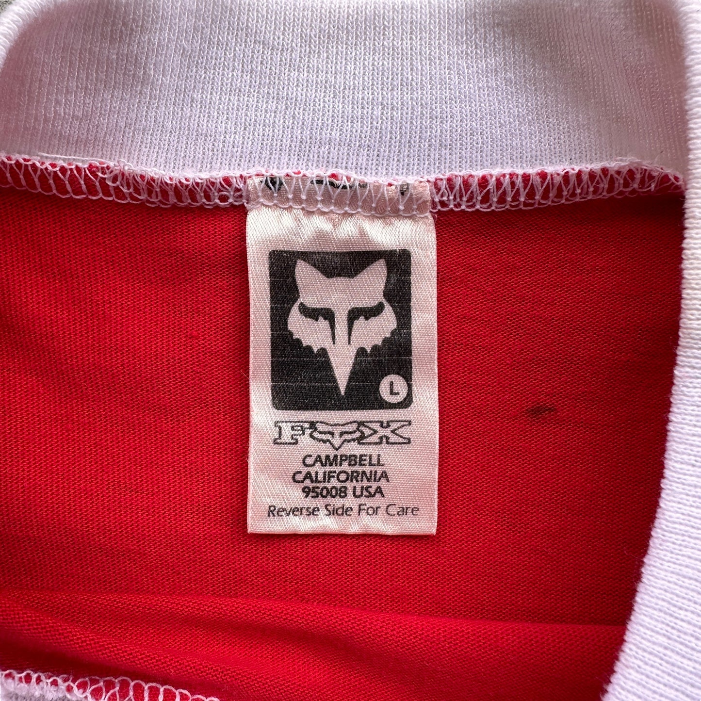 80s Fox usa moto jersey M/L