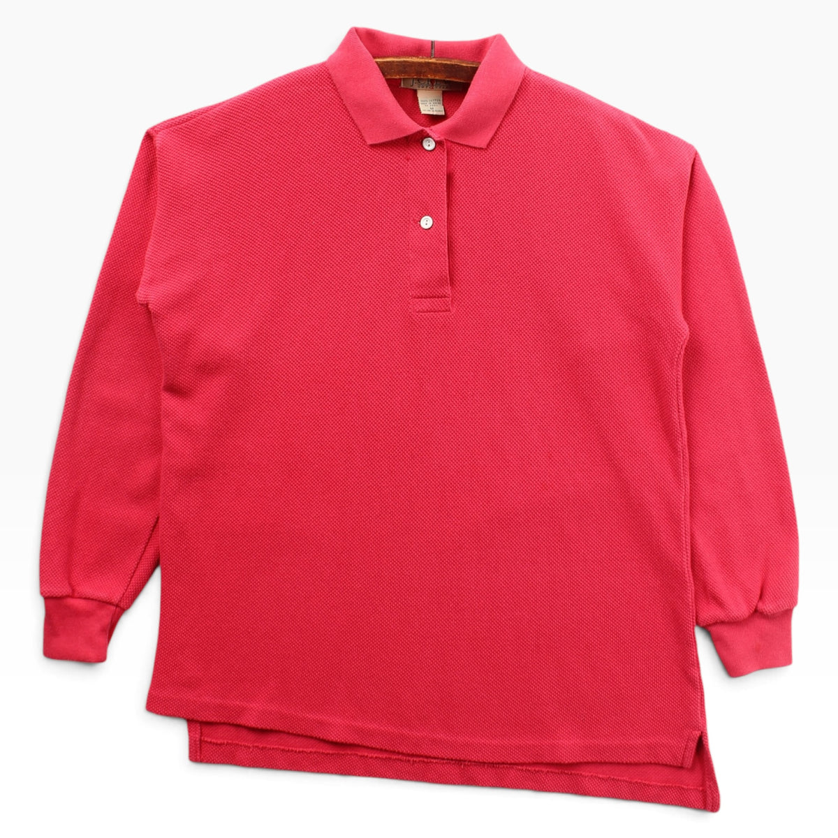 80s Jcrew pique rugby medium