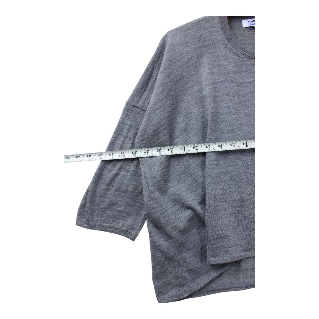 Comme Des Garçon wool wide sweater Small