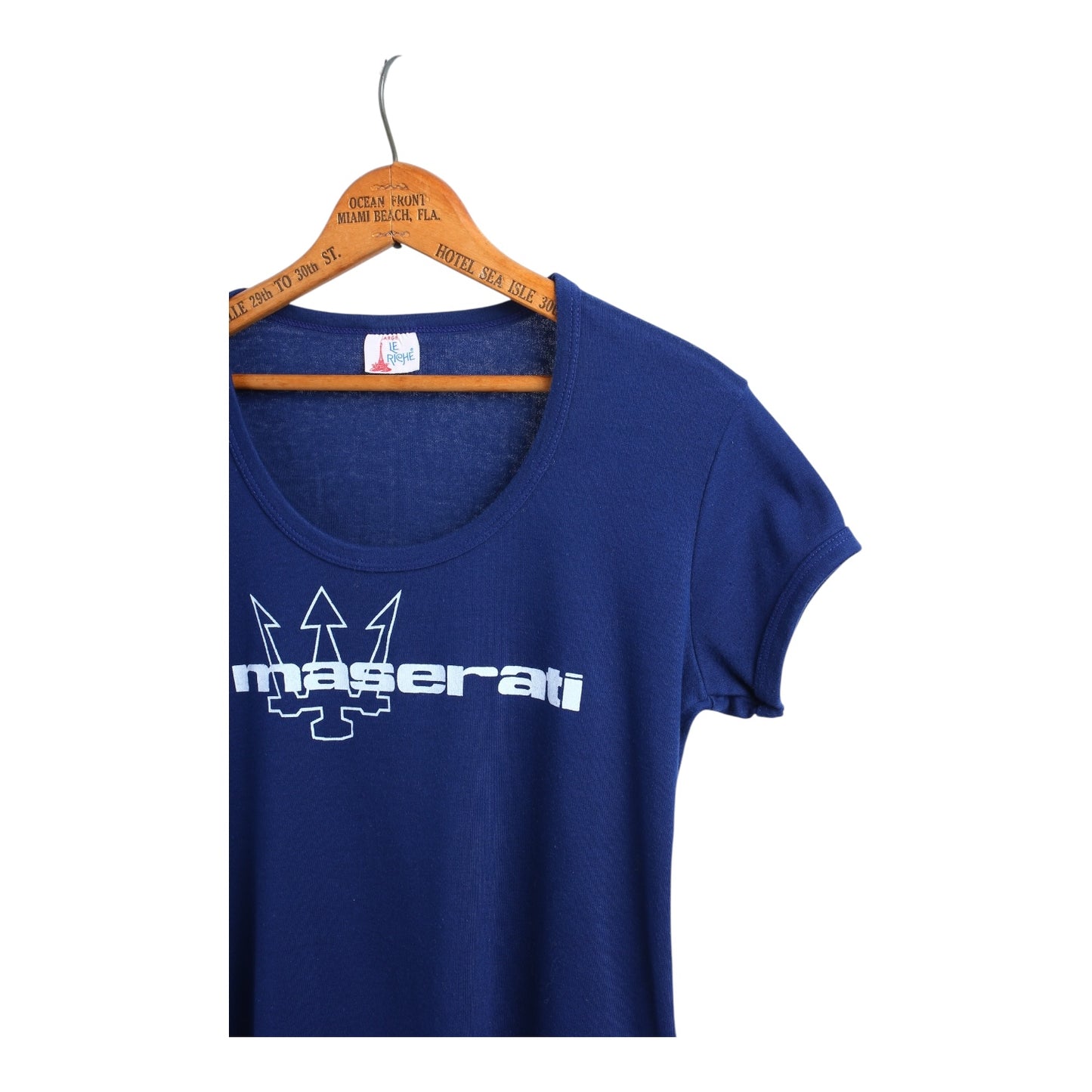 70s Maserati women’s baby tee small