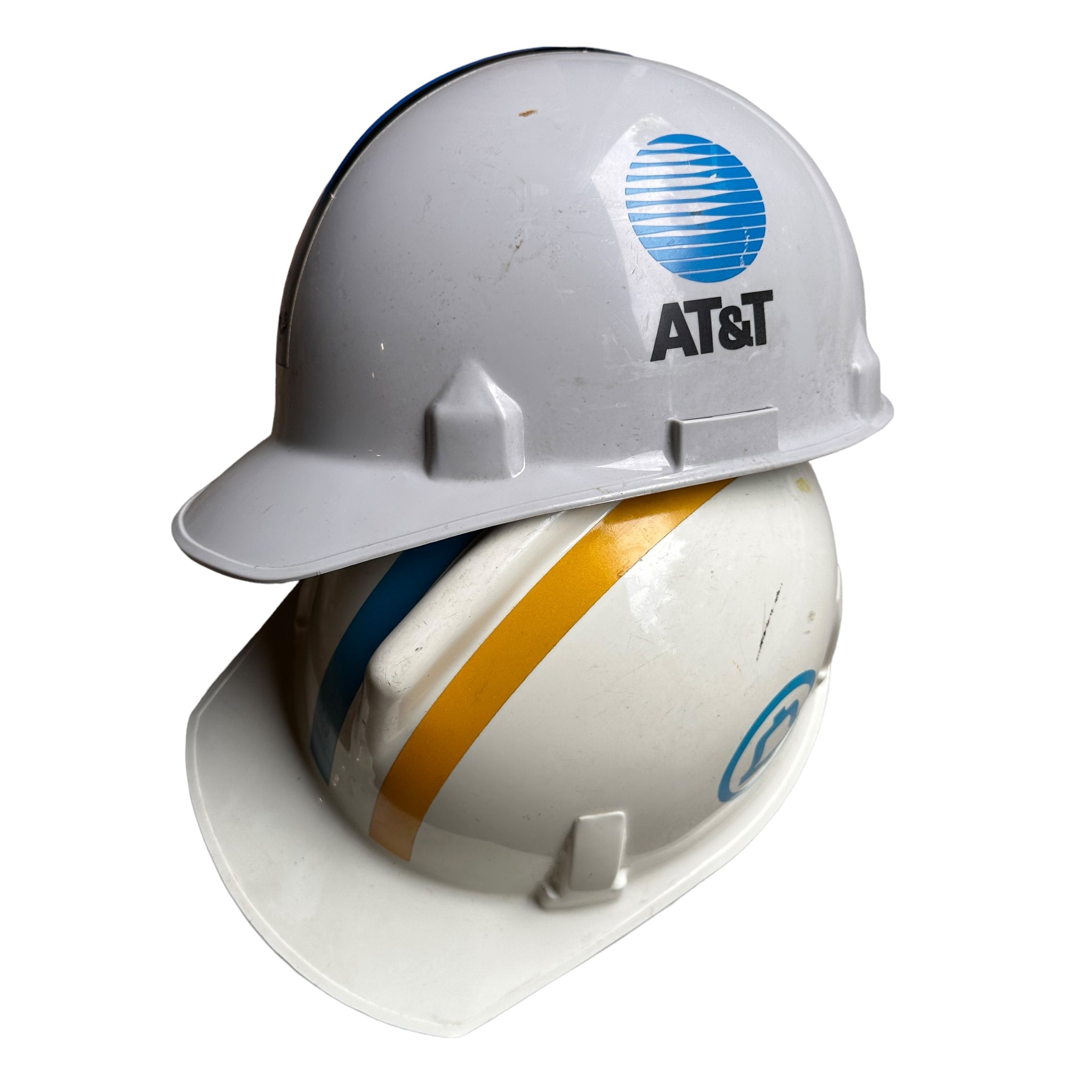 80s Hard hat at&t and bell telephone