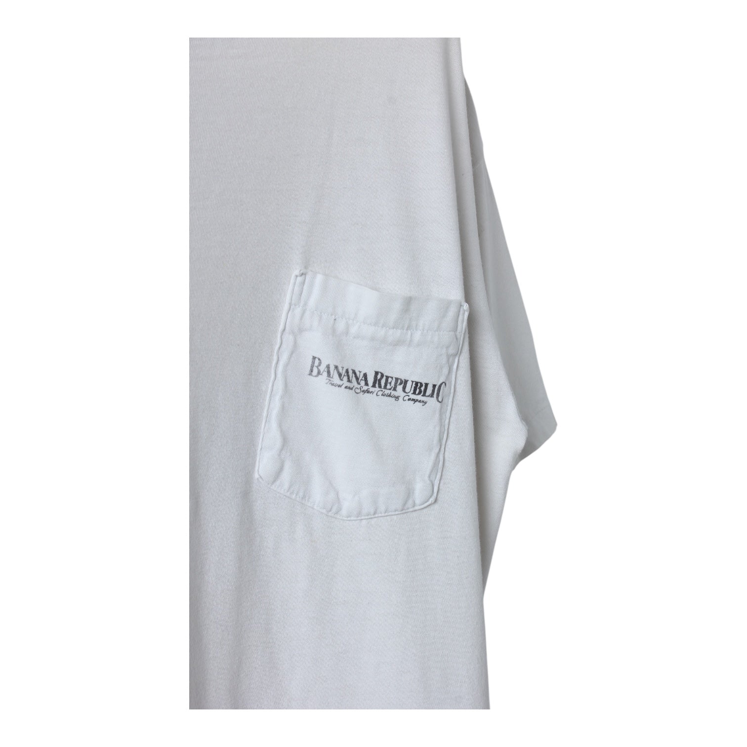 90s Banana republic safari tee large – Vintage Sponsor