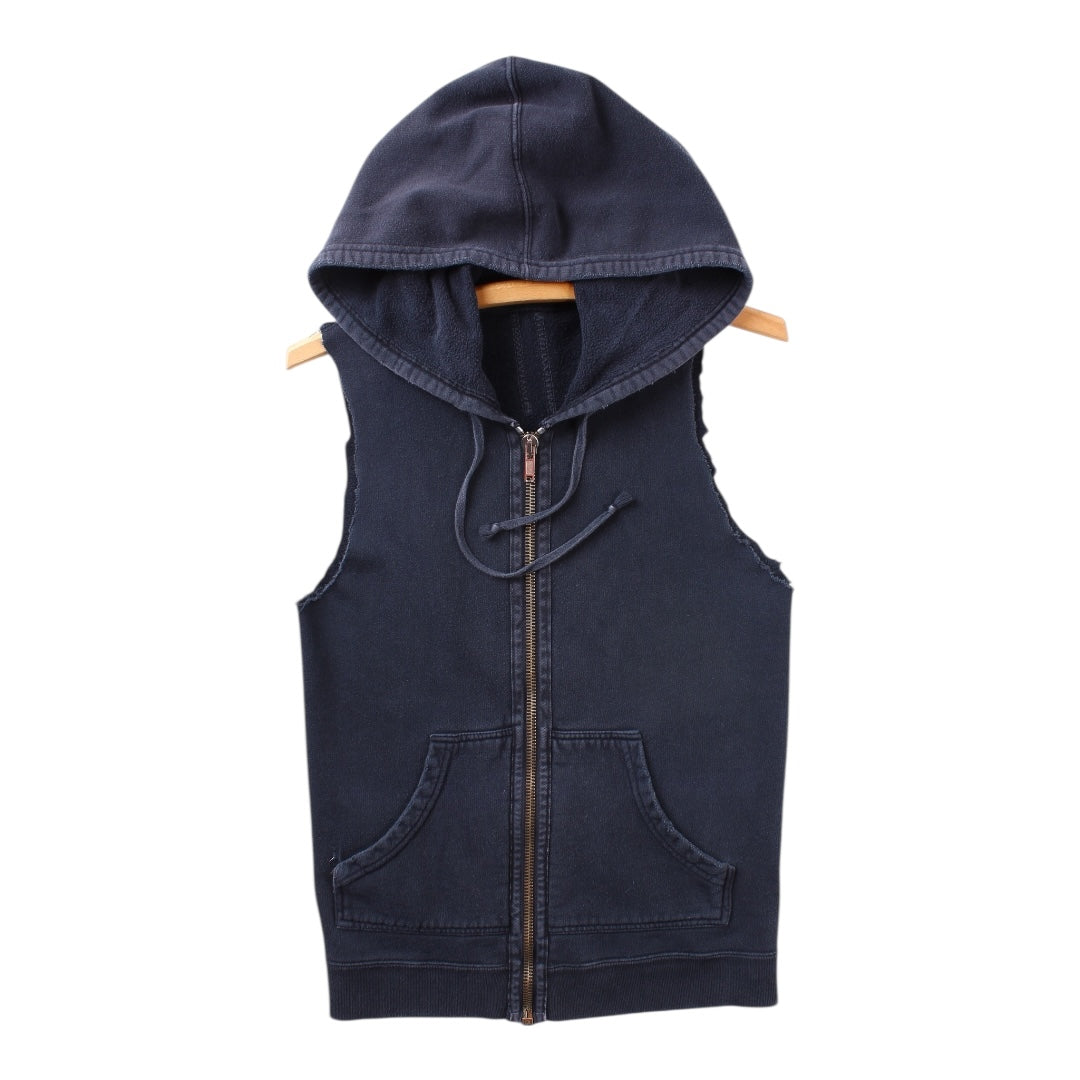 Rick owen’s sleeveless hoodie  XS
