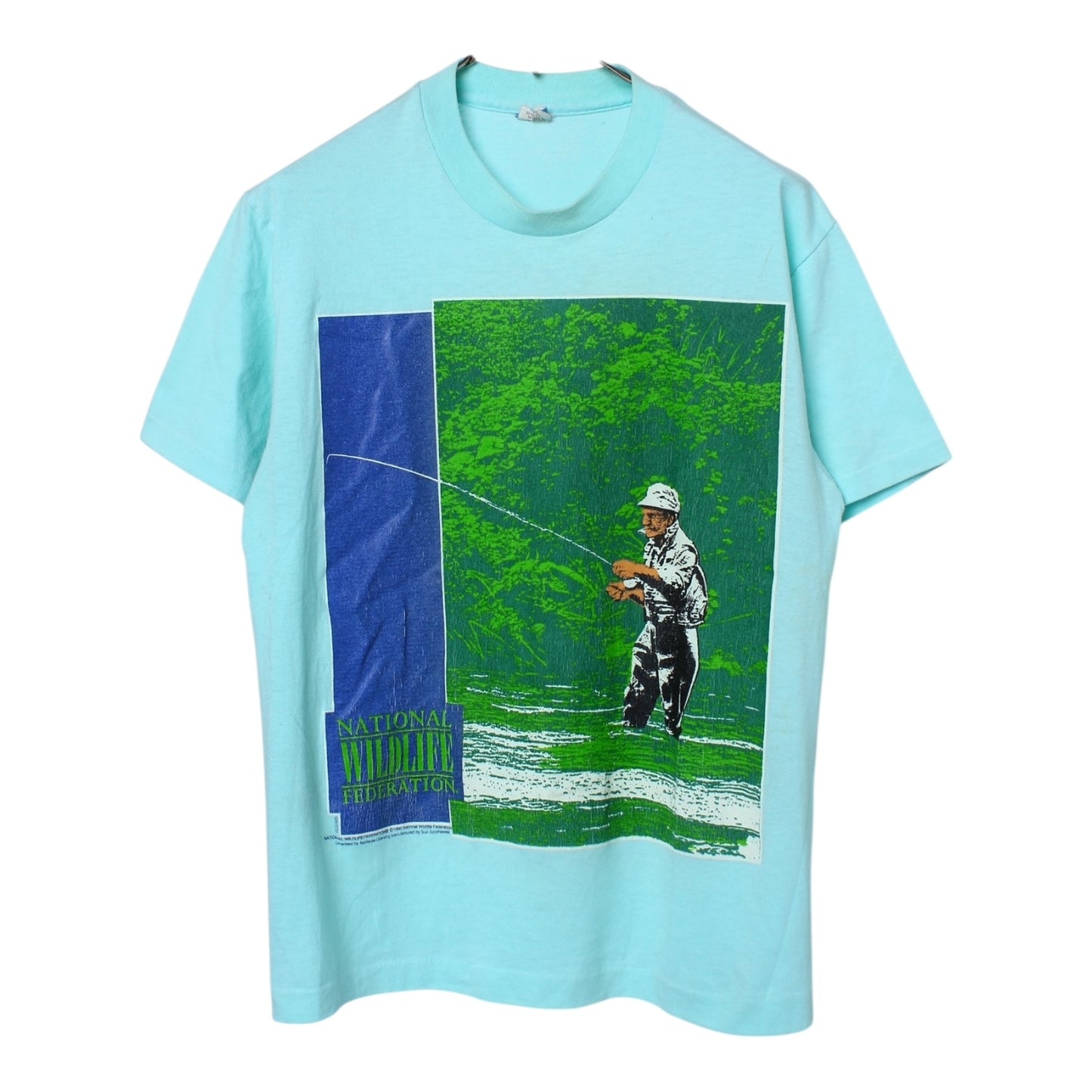National wildlife fly fishing tee Small
