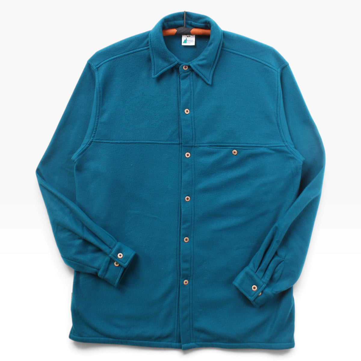 90s MEC polartec fleece button up shirt medium