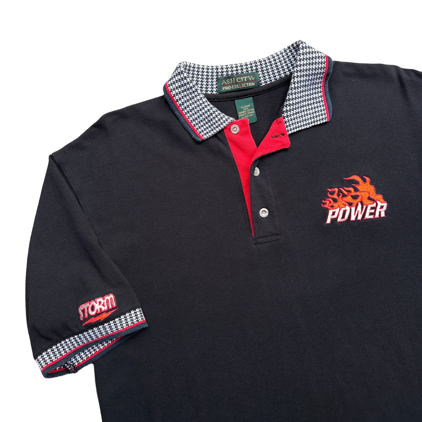 Power storm polo shirt large fit
