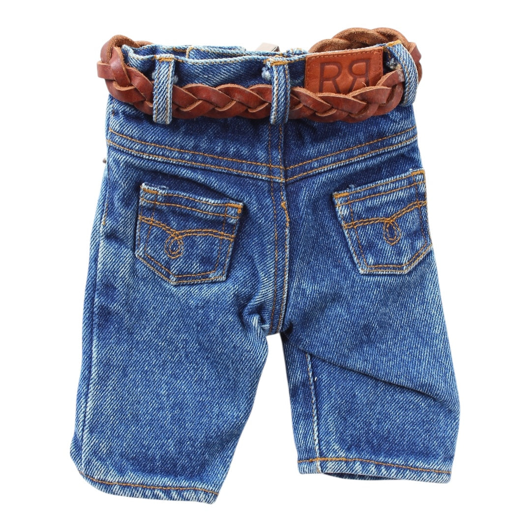 90s RRL ralph lauren polo teddybear jeans rancher bear