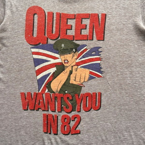 1982 QUEEN wants you tee Small