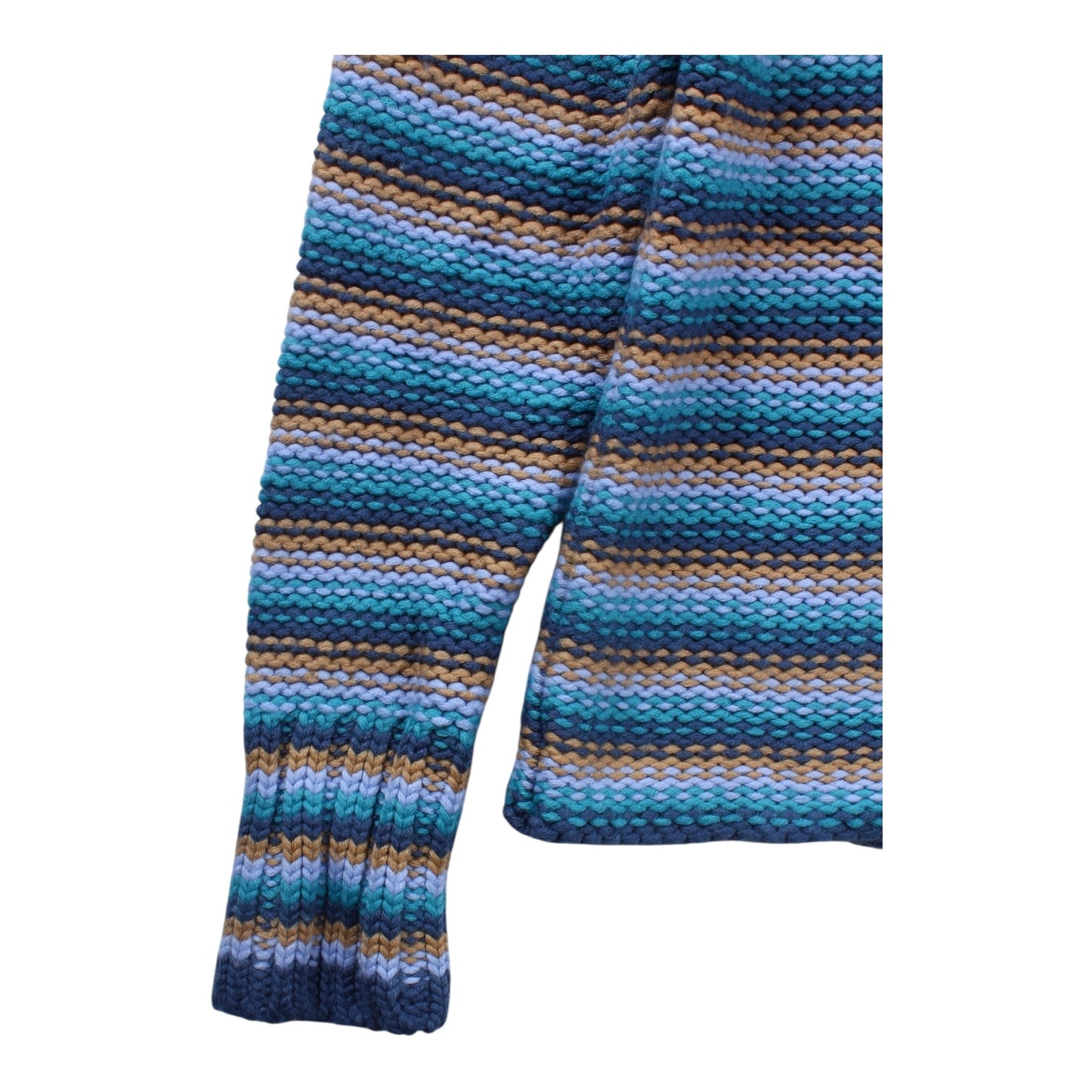 2001 Gap chunky turtleneck rainbow M/L