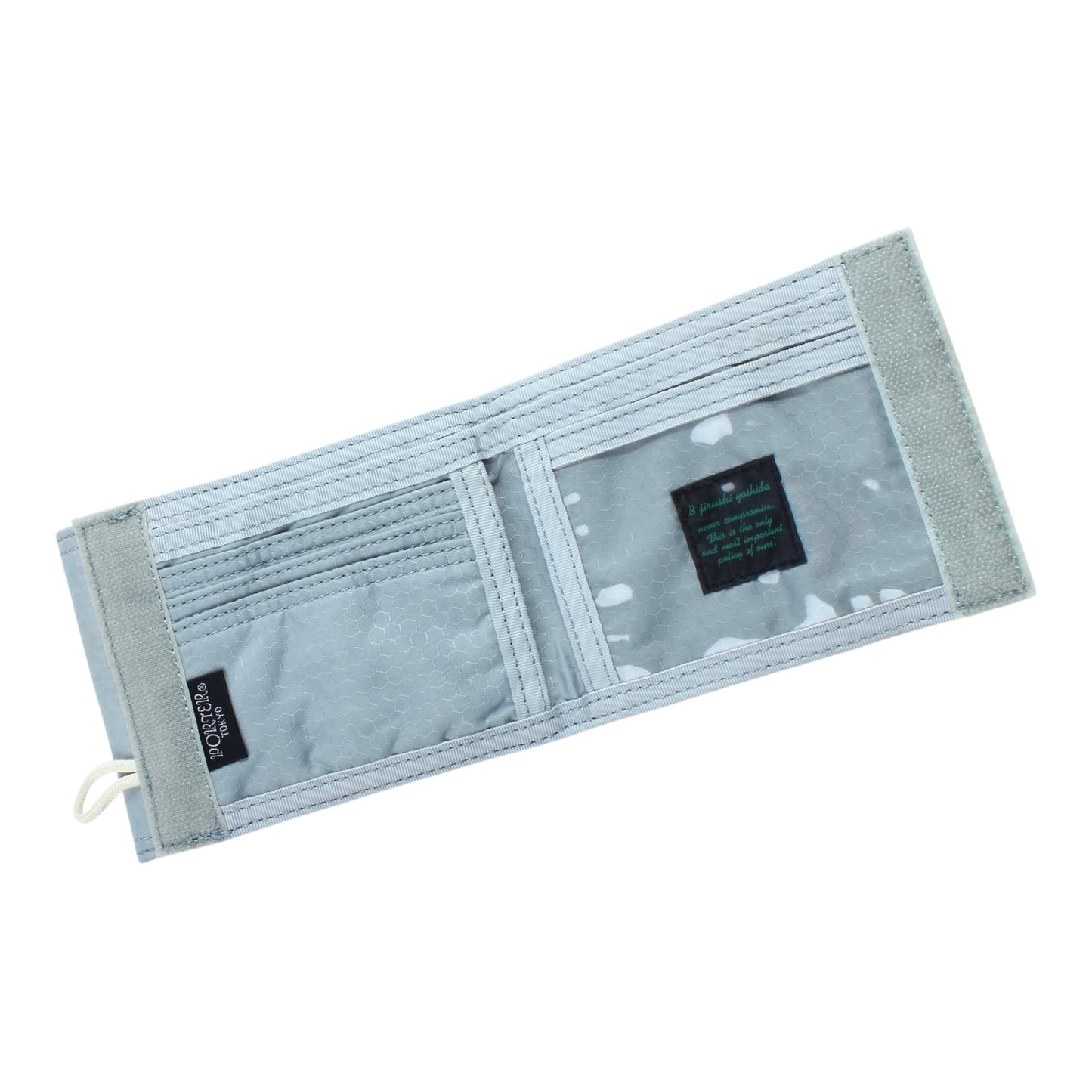 Porter ripstop velcro wallet