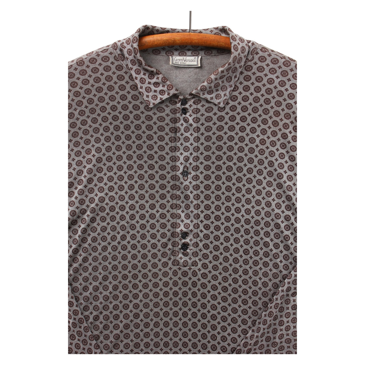 80s Gianni versace acetate shirt medium