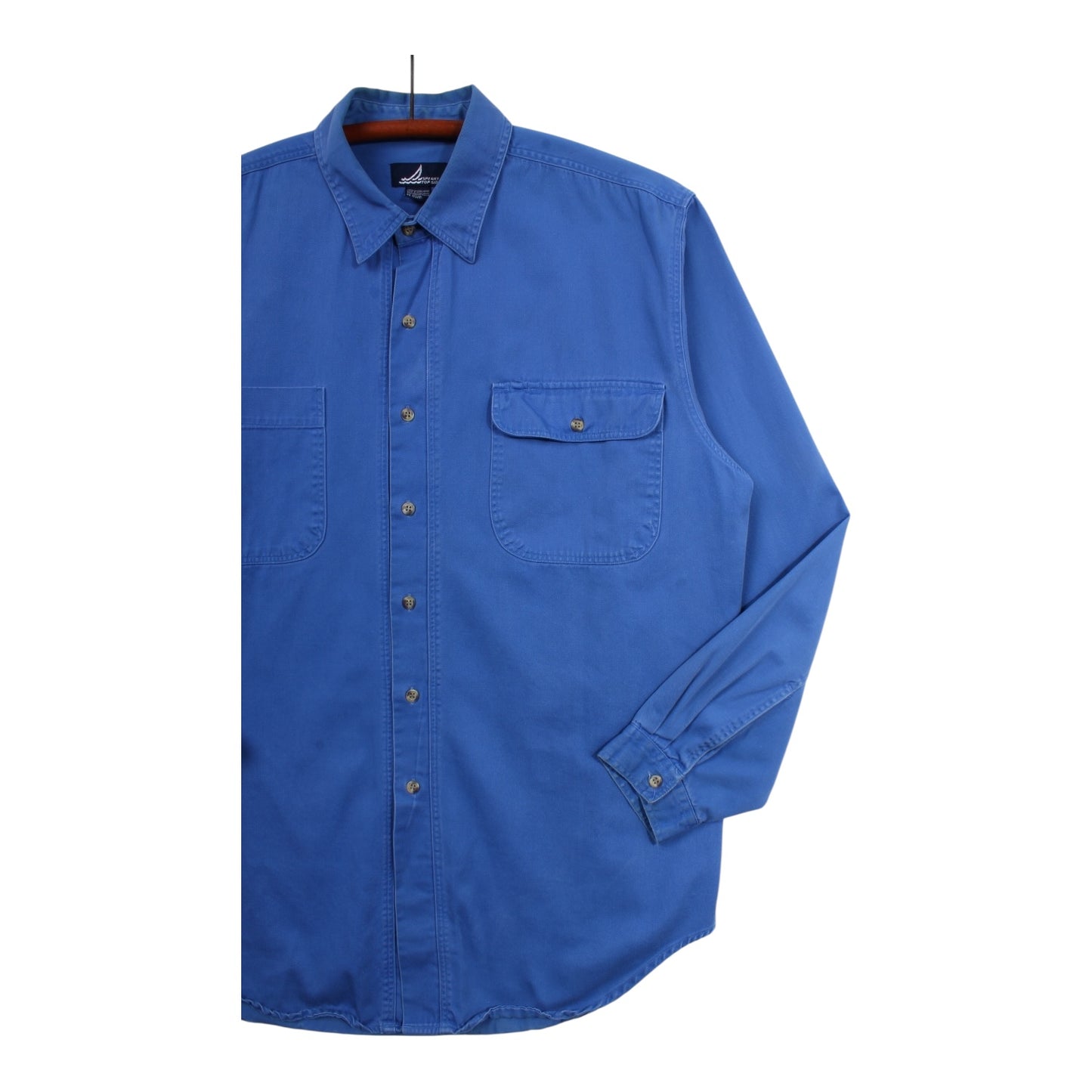 90s Sperry heavyweight cotton button up L/XL