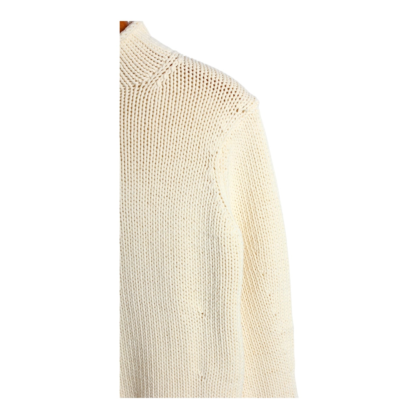 Cotton rollneck sweater S/M