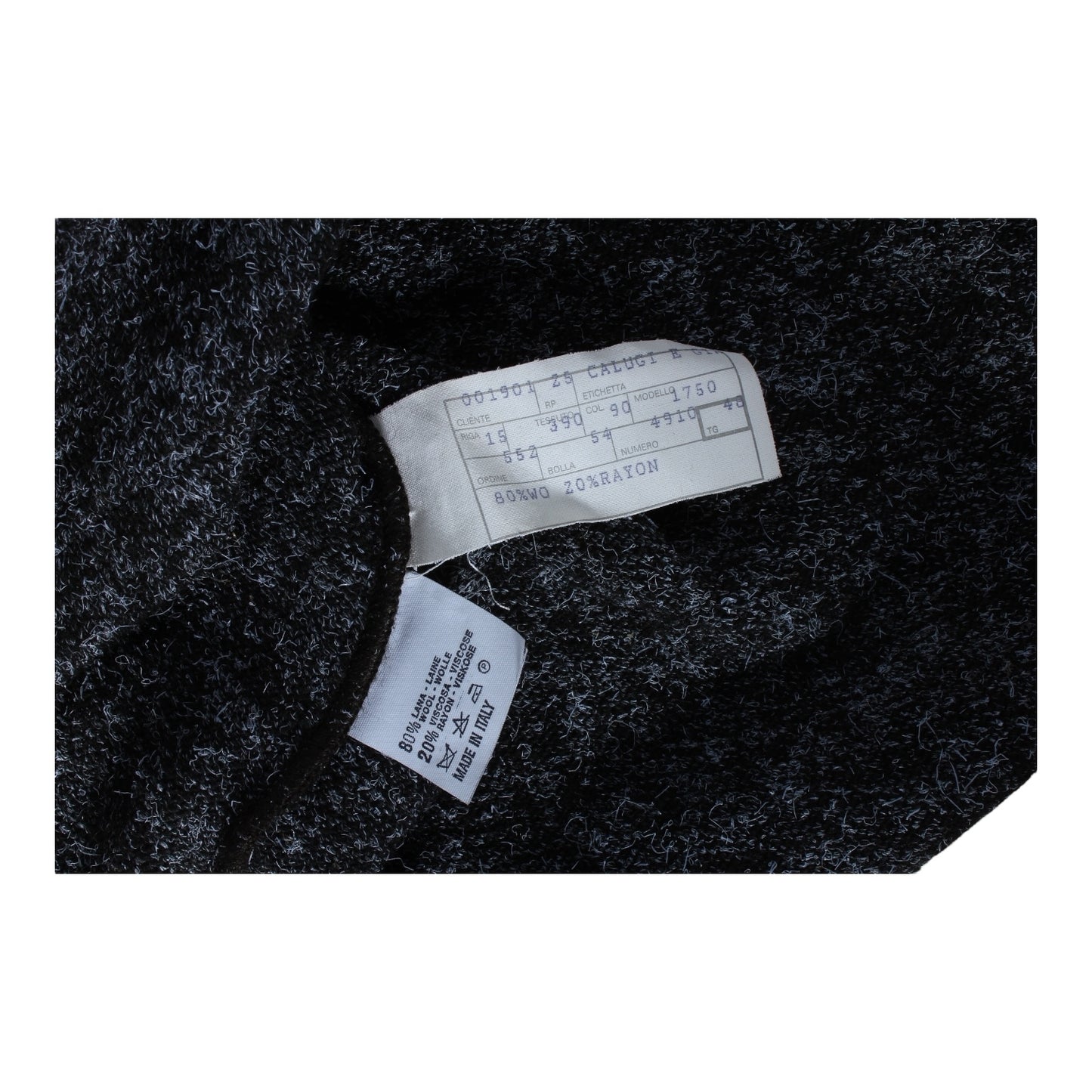 CALUGI E GIANNELLI wool rayon blend sweater large