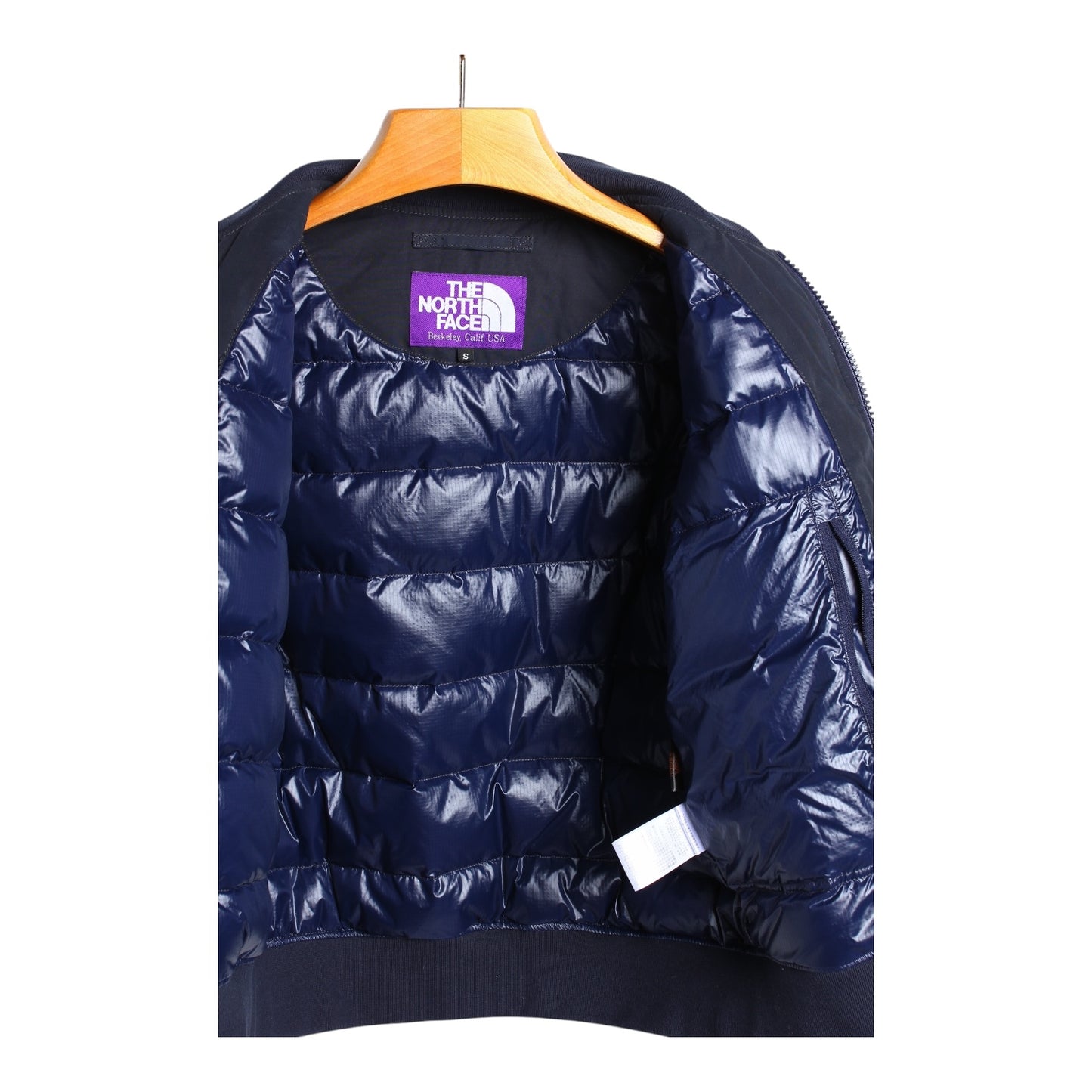 North face purple label down bomber small