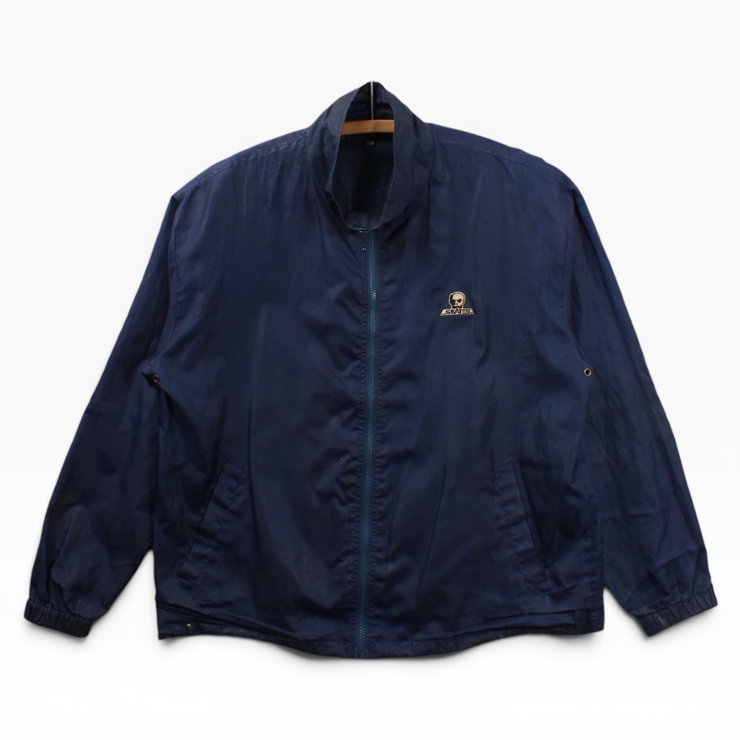 90s skull skates windbreaker large
