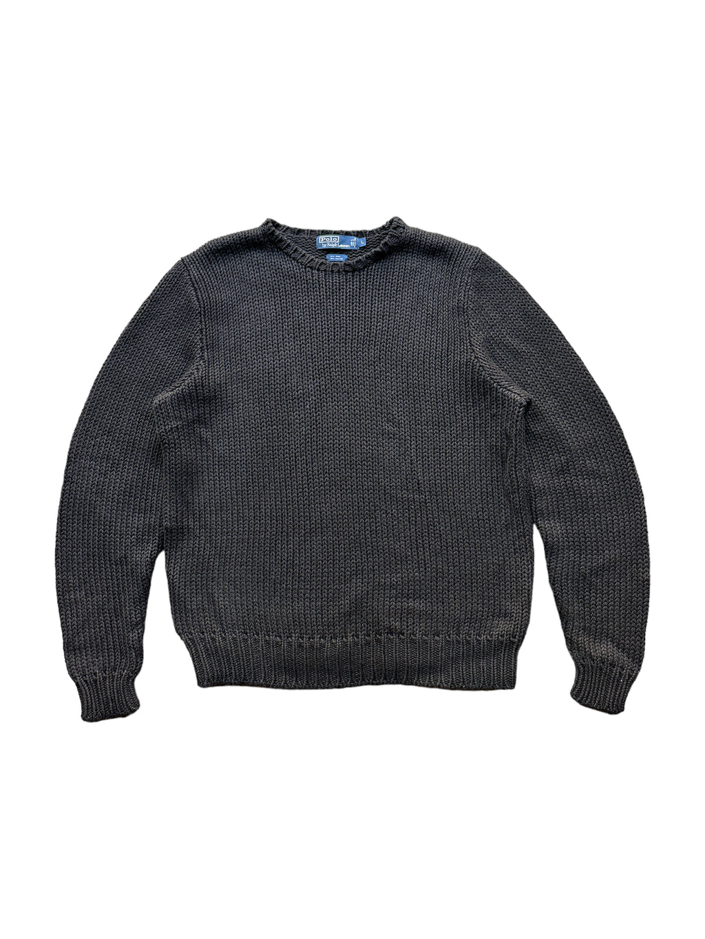 Polo ralph lauren cotton wool blend sweater large