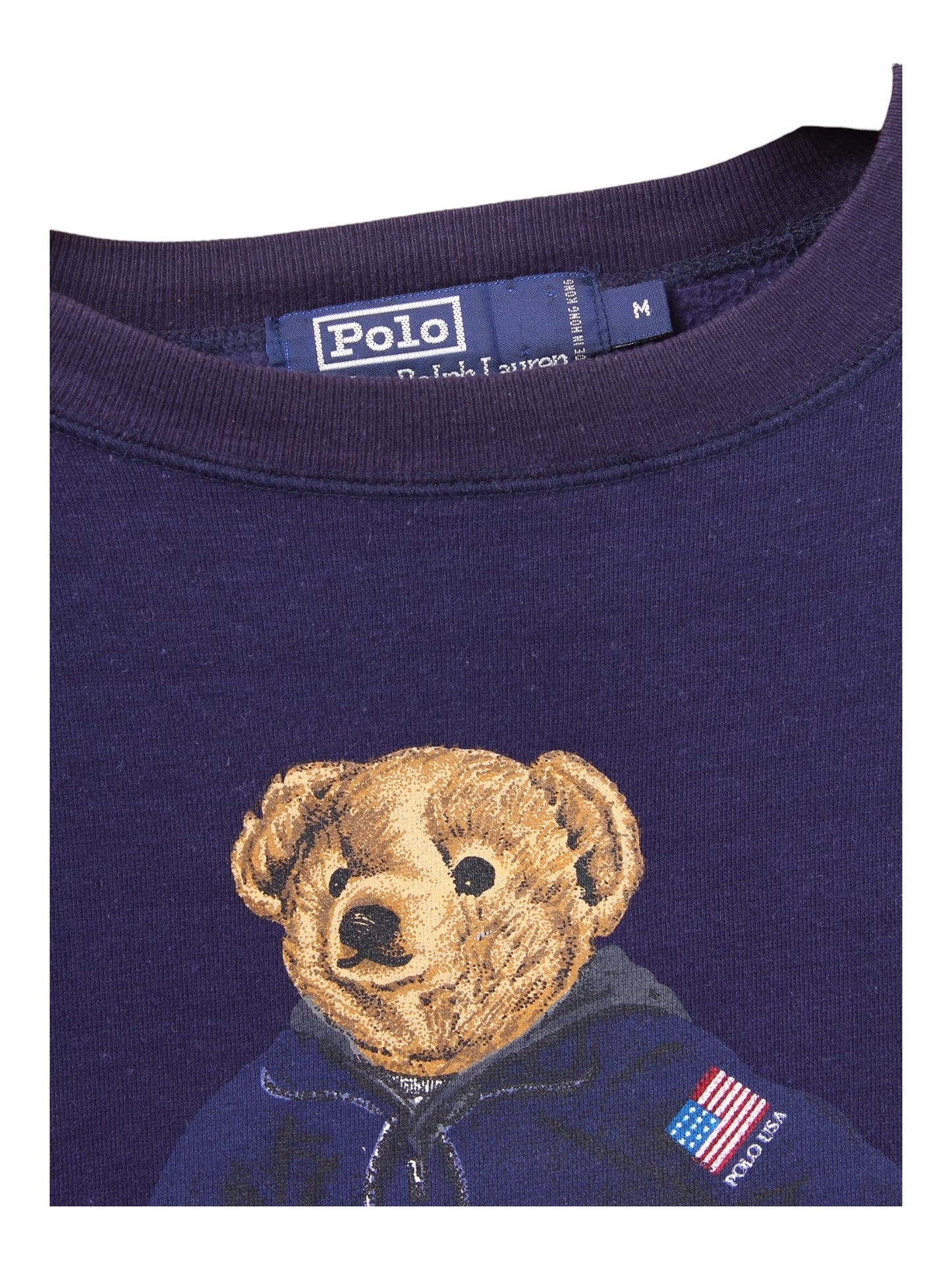 90s Polo Ralph Lauren ball bear crewneck large