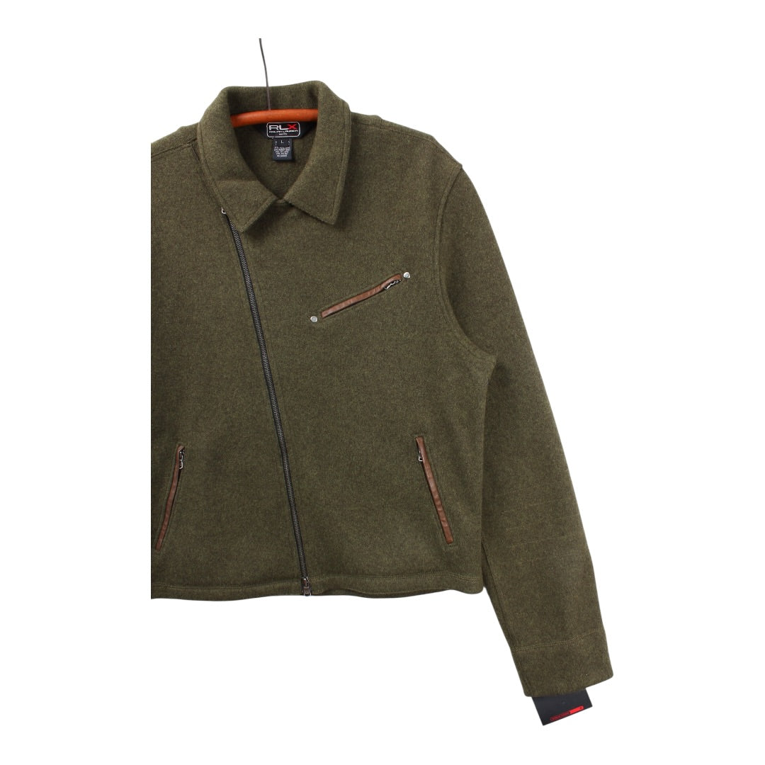 RLX Wool biker jacket large