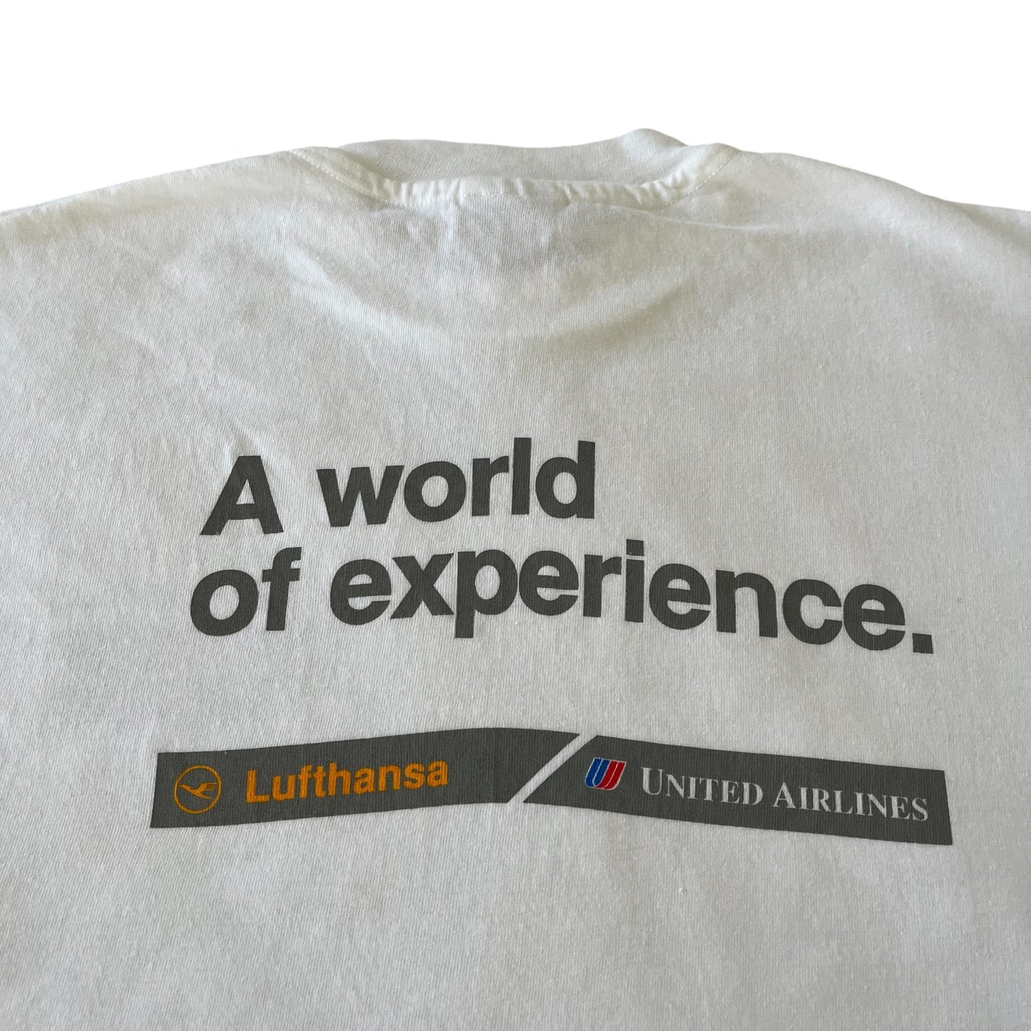 90s Lufthansa United airlines t shirt xl