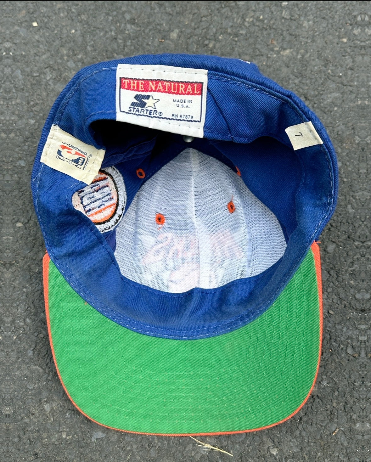 90s Knicks starter hat sz 7 Made in usa🇺🇸