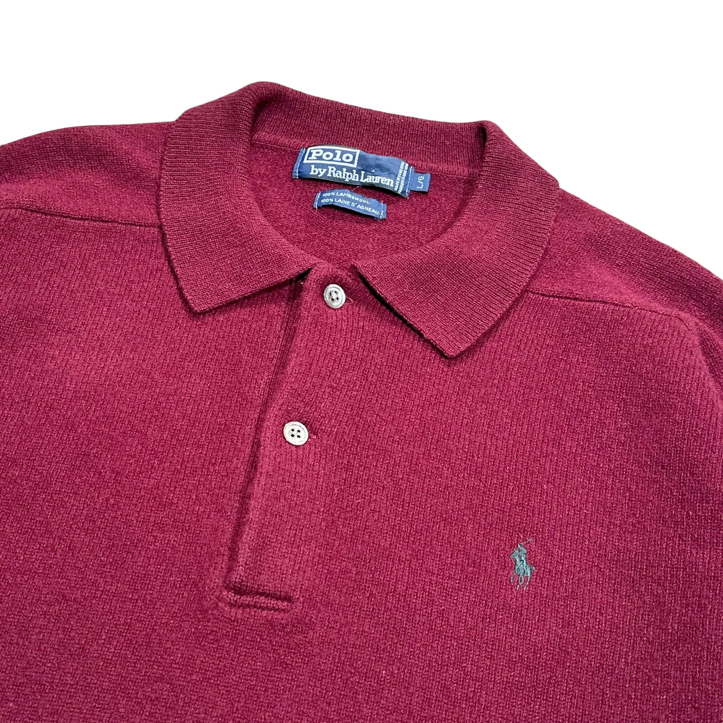 Polo Ralph Lauren lambs wool shirt large