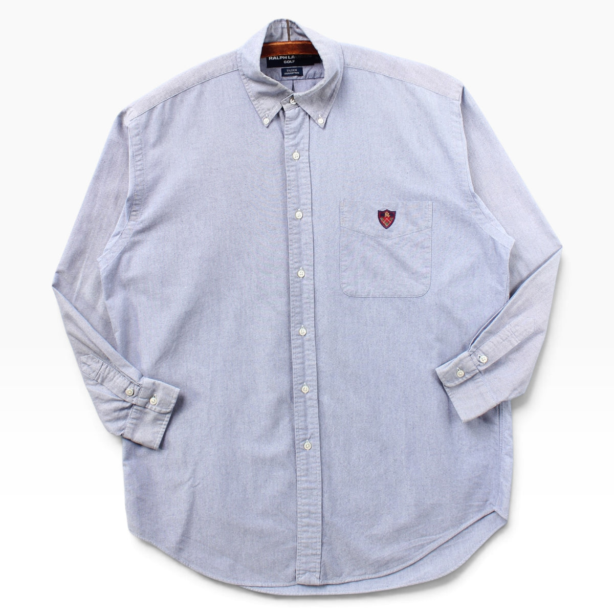 Polo Ralph Lauren golf tilden chambray button down M/L