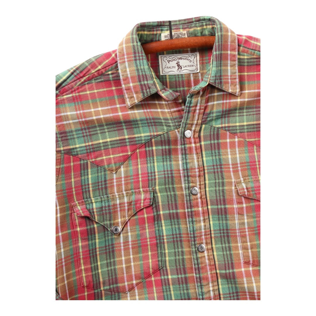 70s Polo western shirt Small