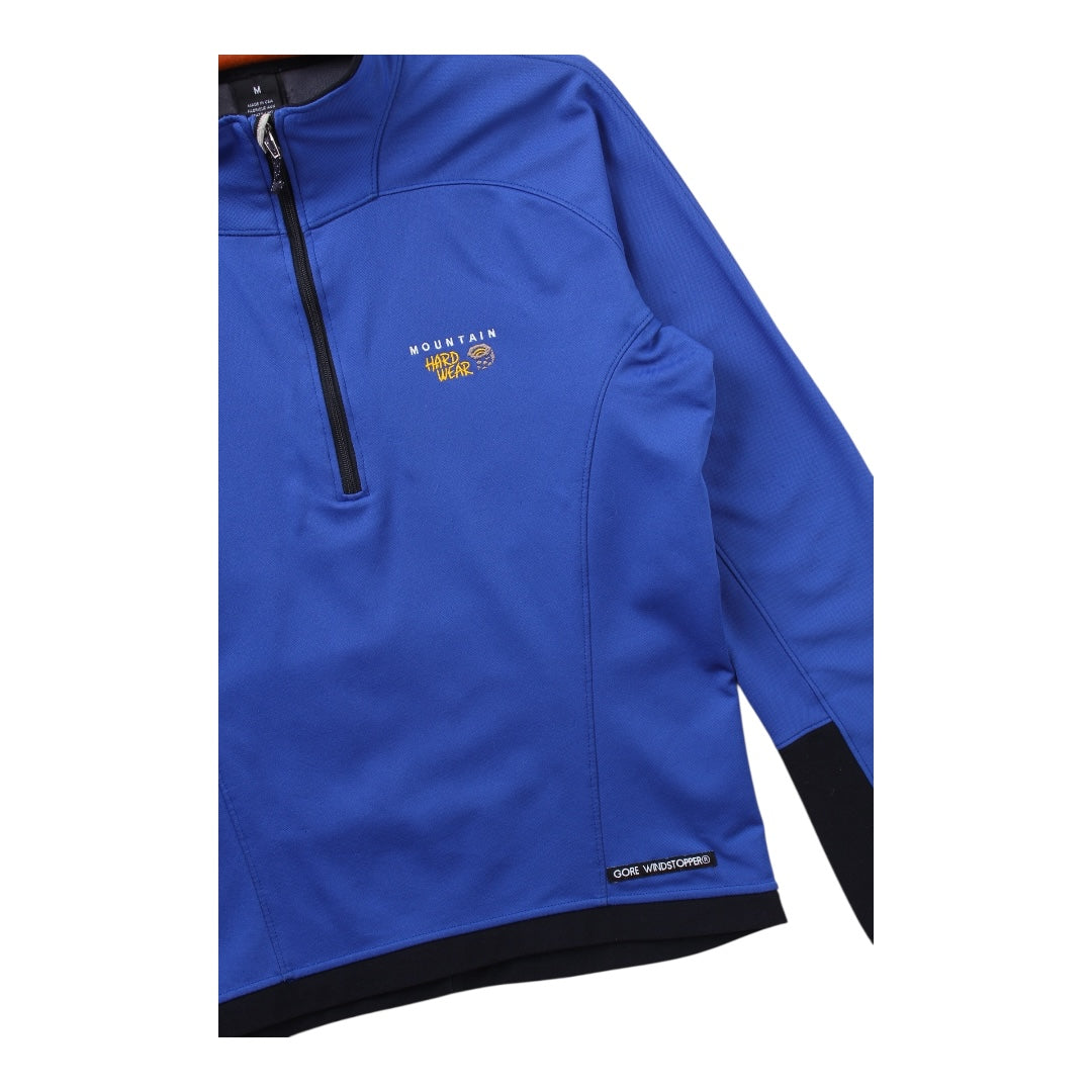 2000s Mountain hardwear gore wind stopper 1/4 zip small