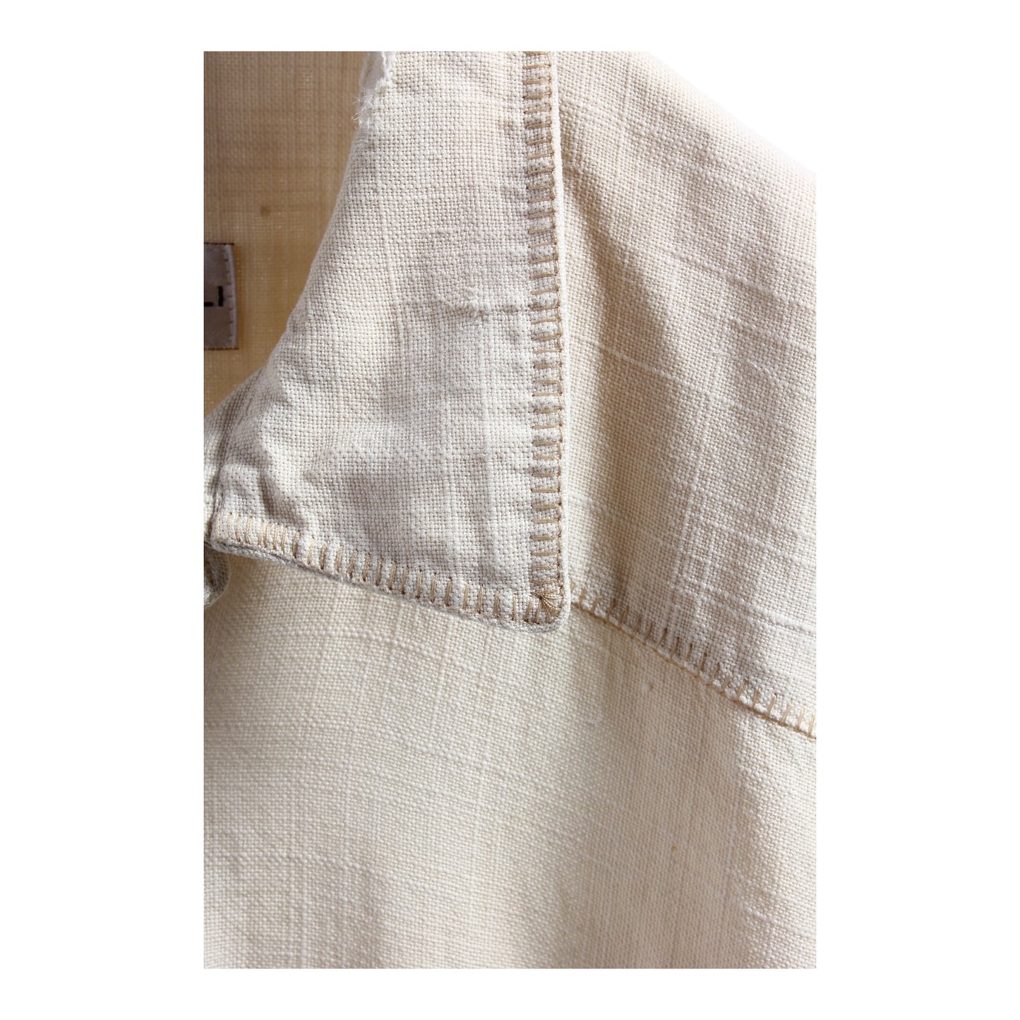 CALUGI E GIANNELLI linen smock XL Made in italy🇮🇹
