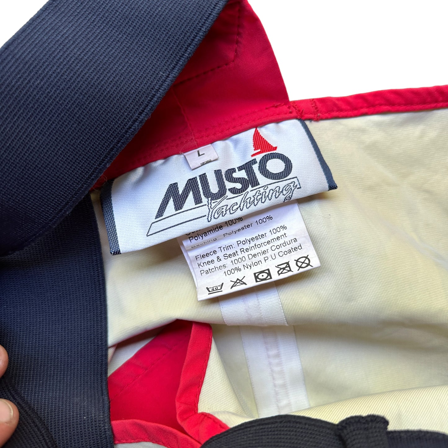 Musto sailing bibs goretex