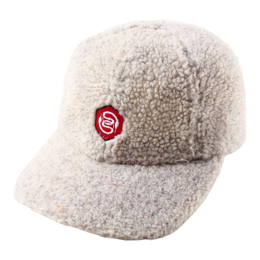 90s Deep pile snake emblem fleece hat