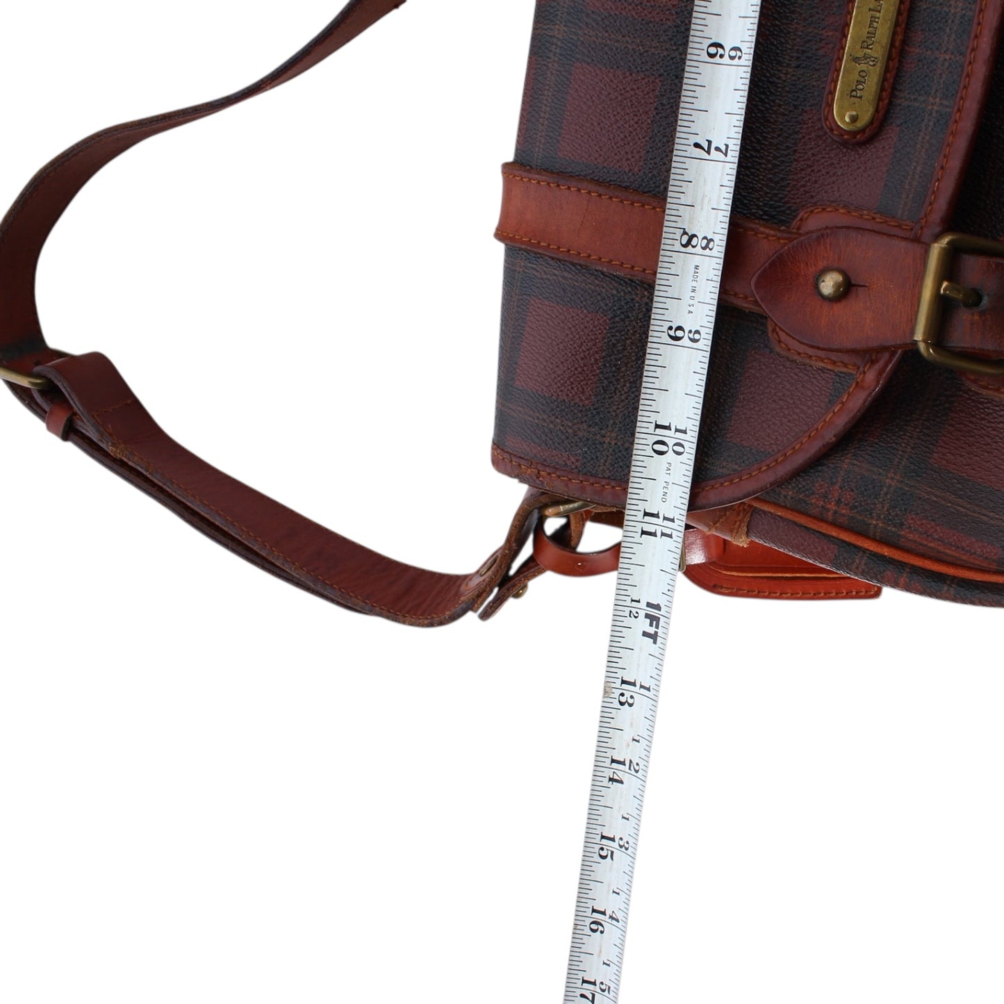 80s Polo Ralph Lauren leather bag