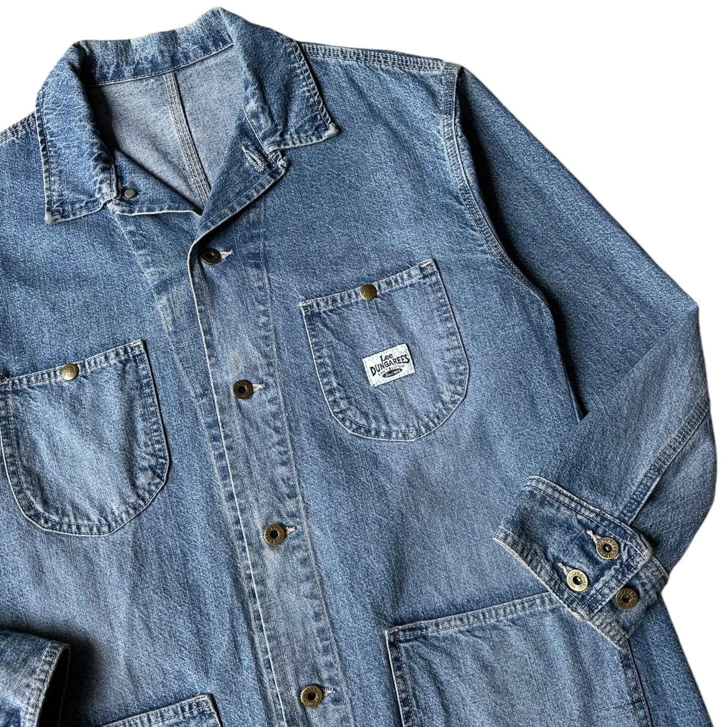 1998 Buddy lee dungarees era denim chore coat large