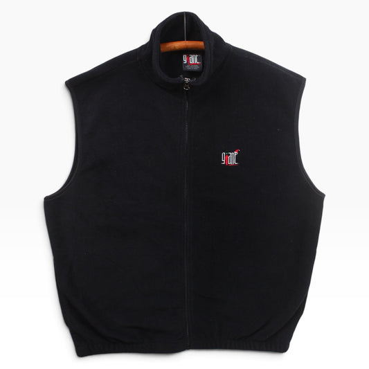 Giant t shirt branded fleece vest large