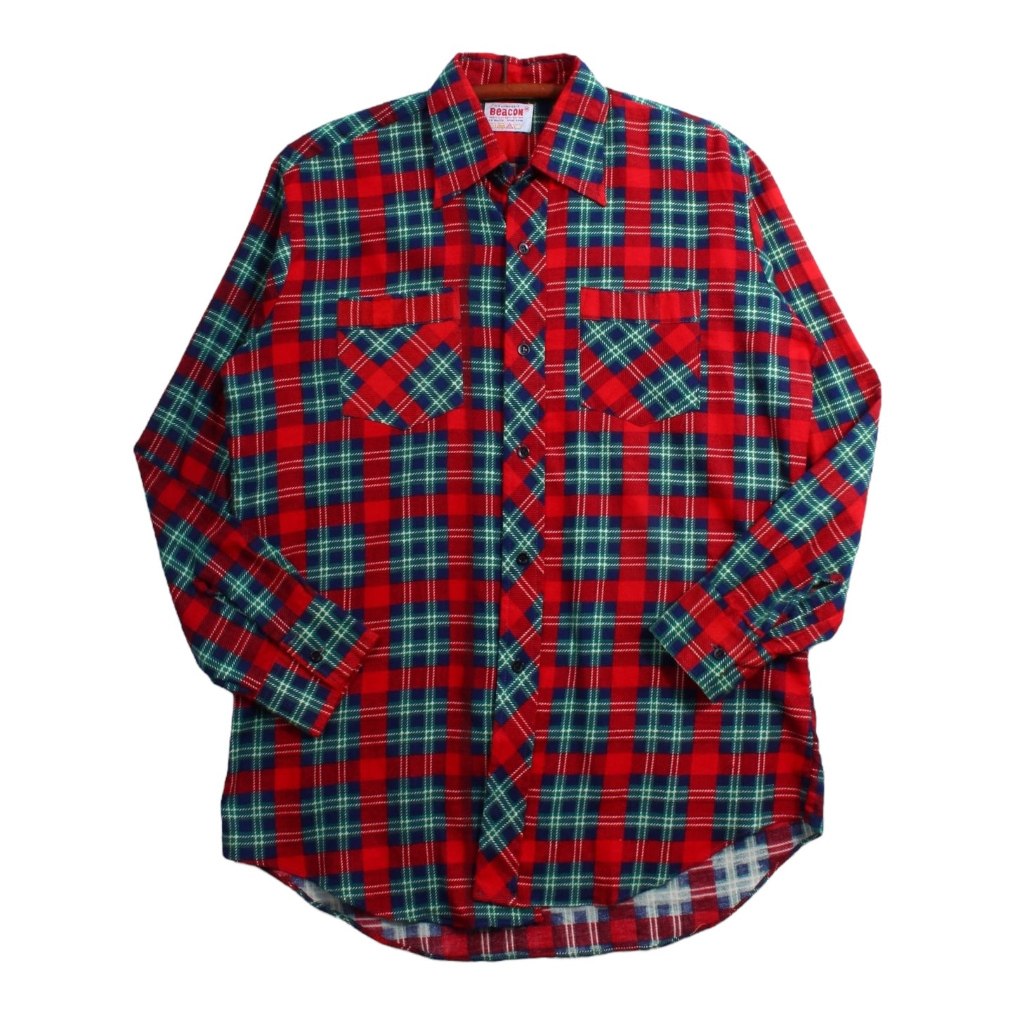80s Christmas Flannel large