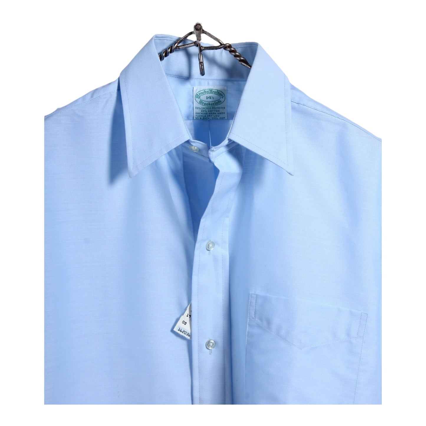 80s Brooks brothers short sleeve button up shirt S/M