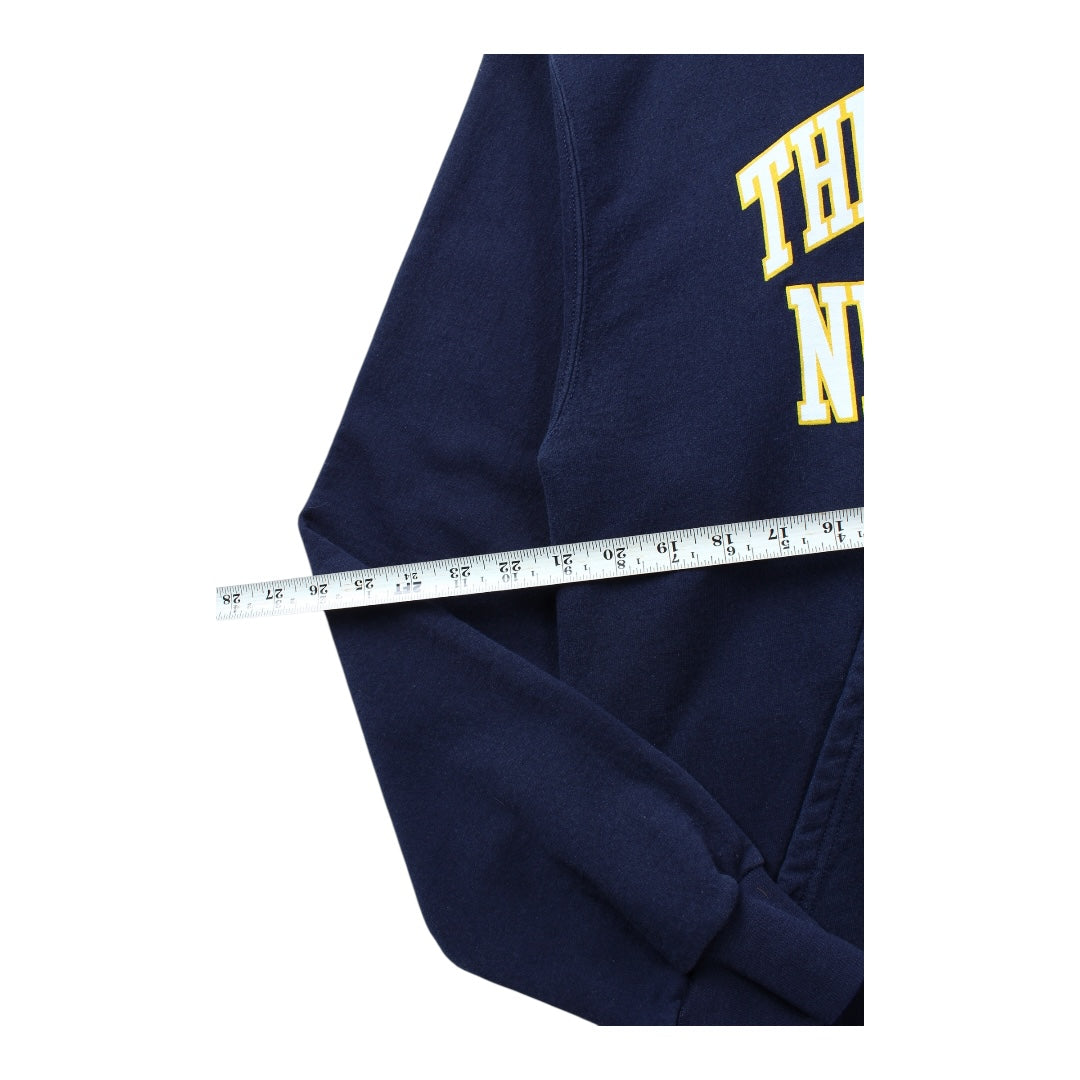 2000s The college of new jersey hoodie large