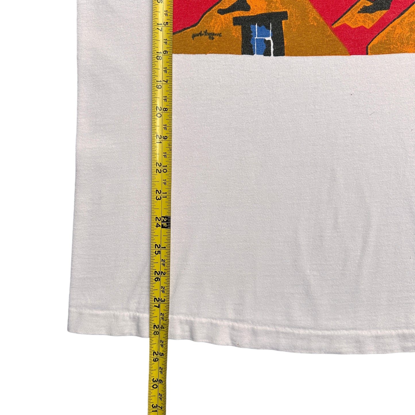 90s Jacob lawrence tee large