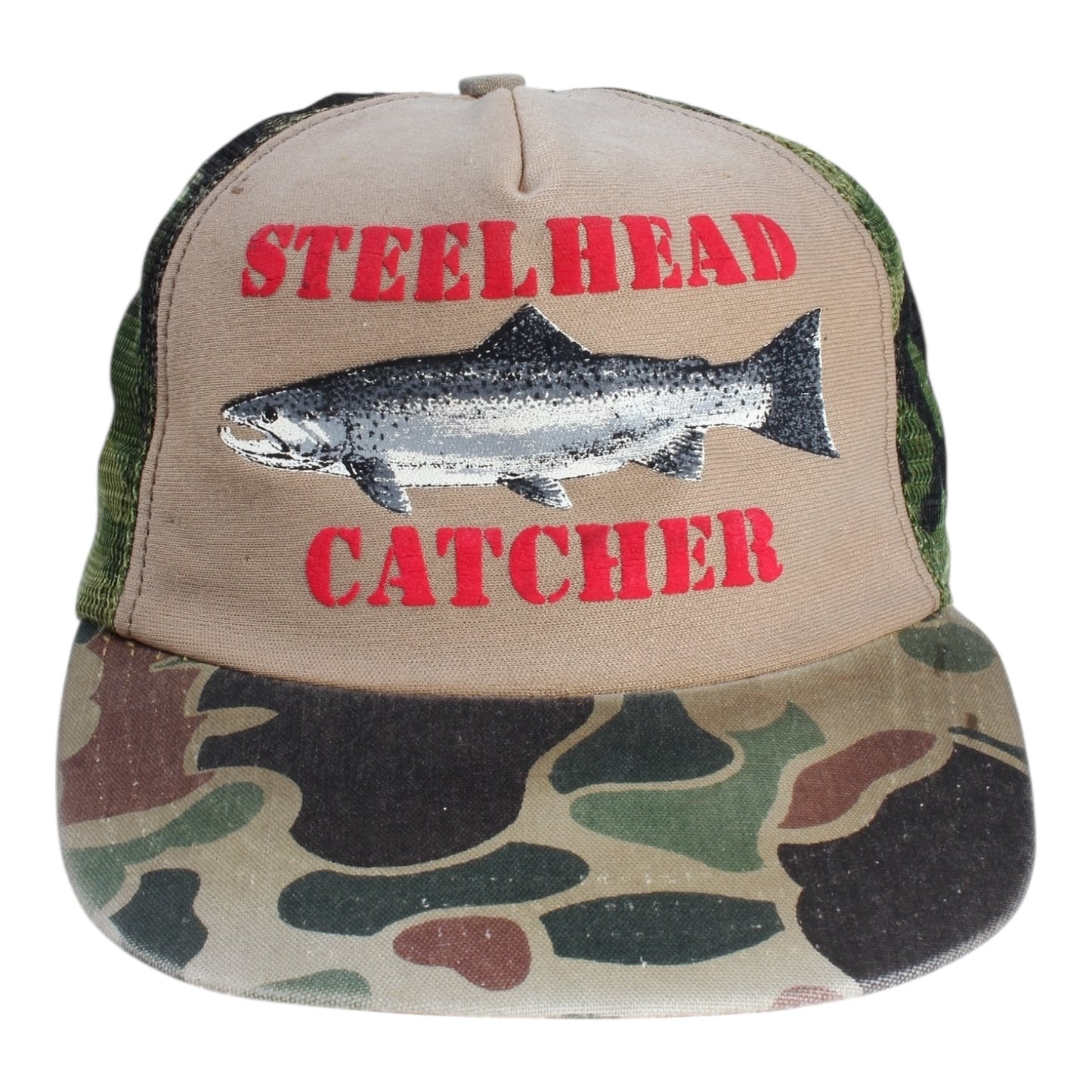 Steelhead catcher hat fish