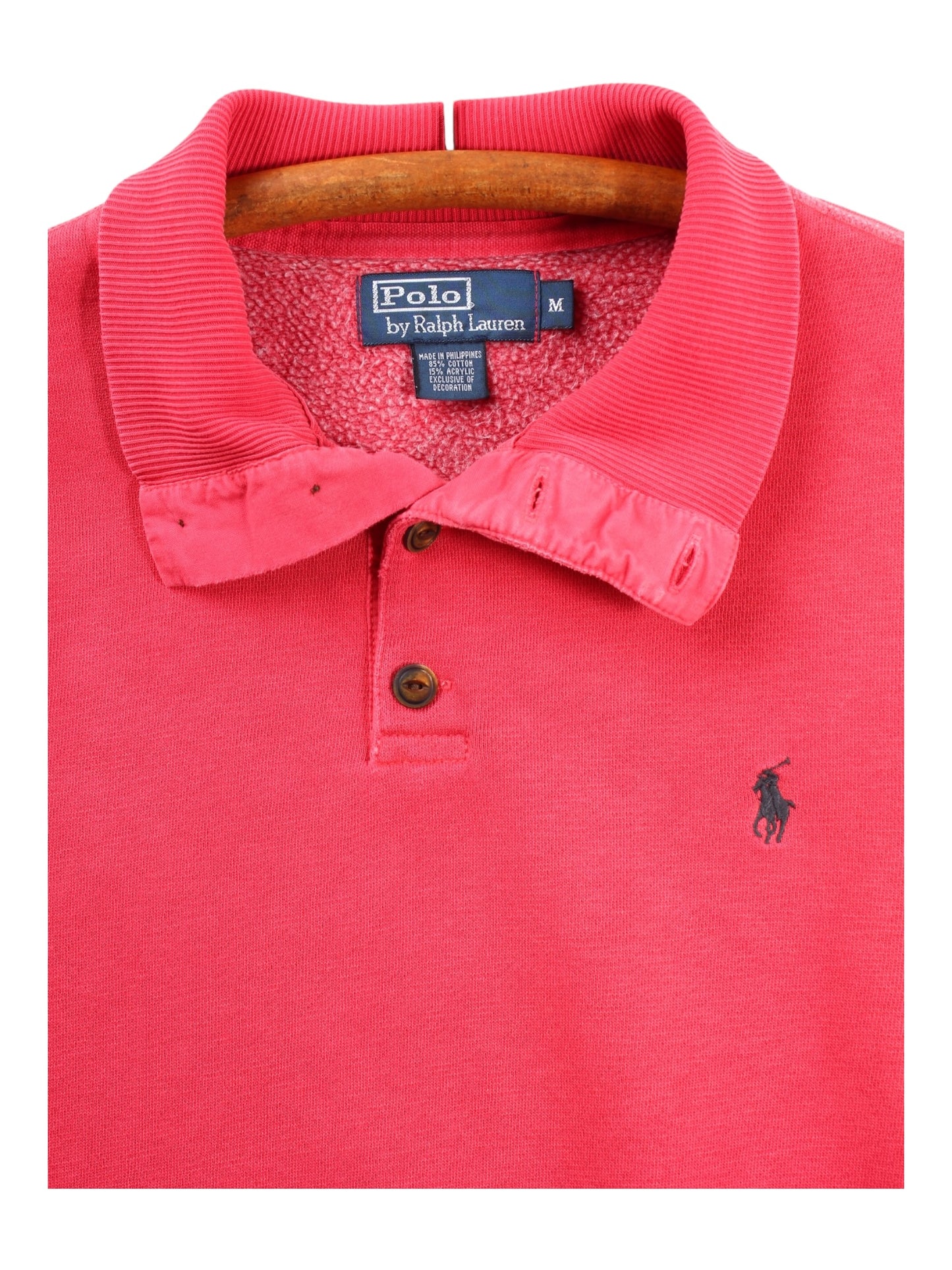 Polo Ralph Lauren cotton 1/4 button medium