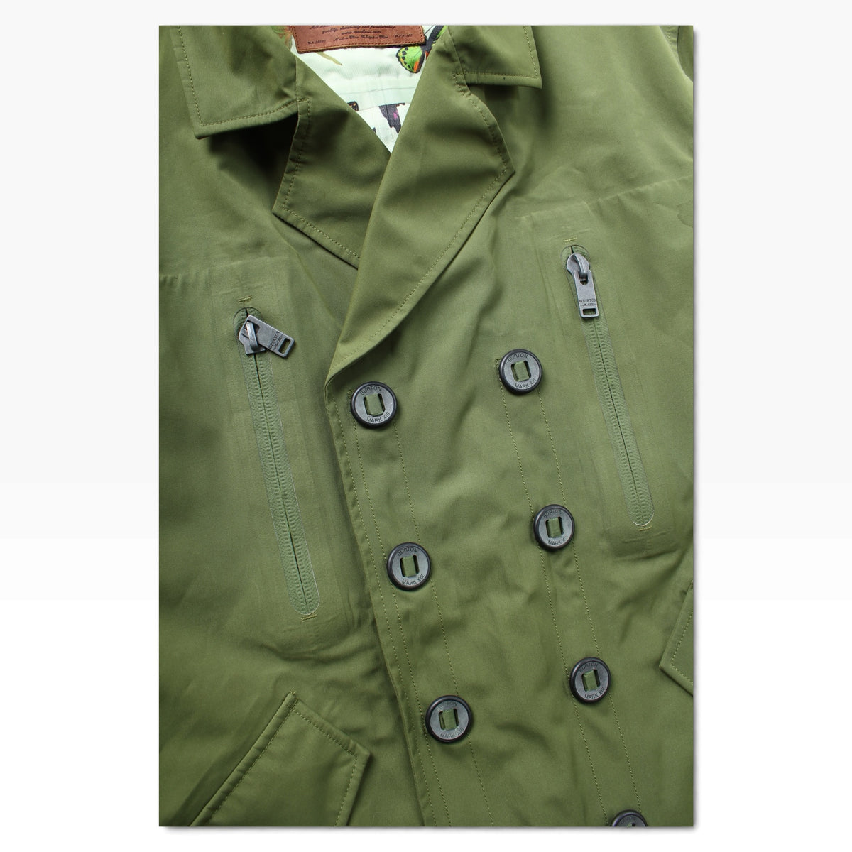Burton mark 13 butterfly taped seam jacket. Medium