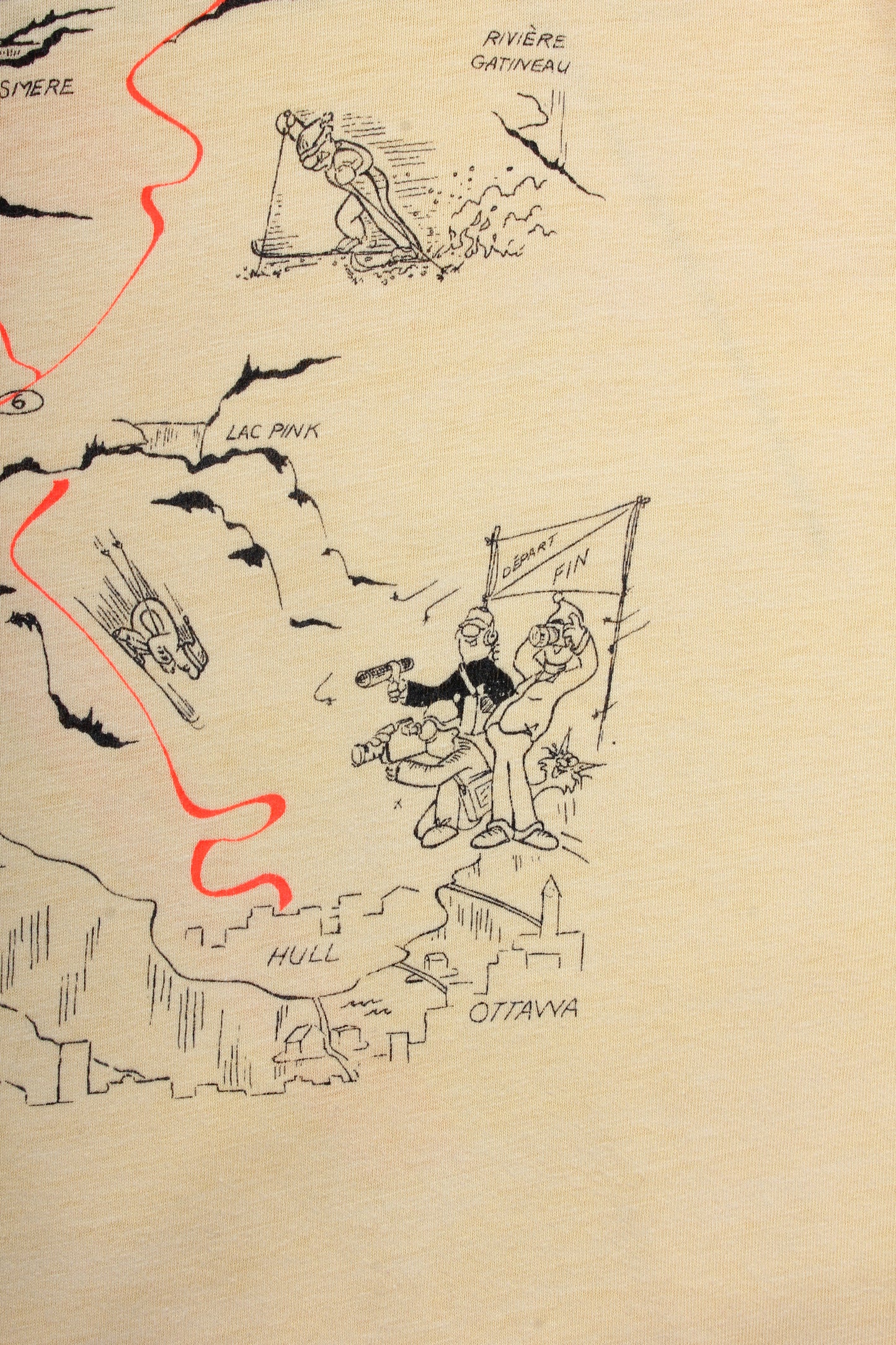 80s Gatineau 5 canadas worldloppet tee S/M